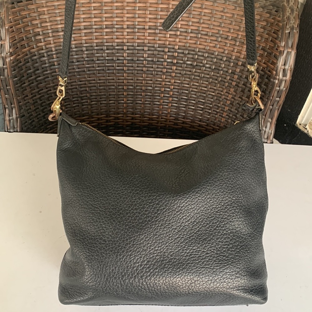 Kate Spade Black Leather Shoulder / CrossBody Bag - Picture 5 of 16